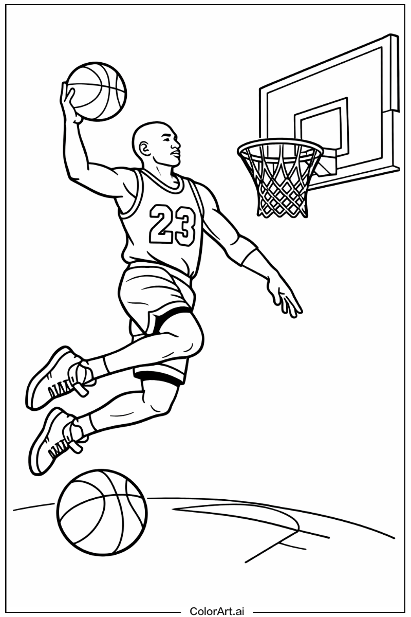 Jordan basketball Basketball Design