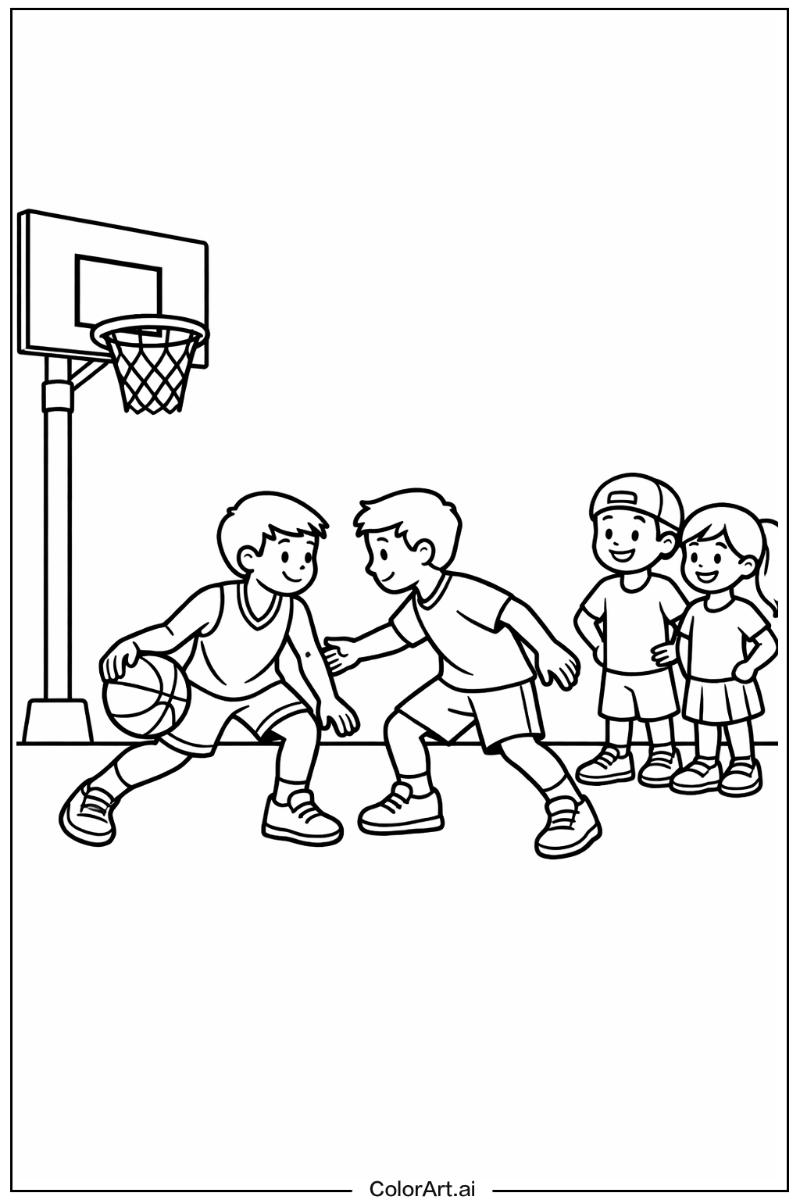 Playground basketball Basketball Scene