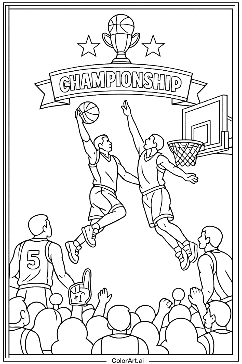 Championship basketball Basketball Scene