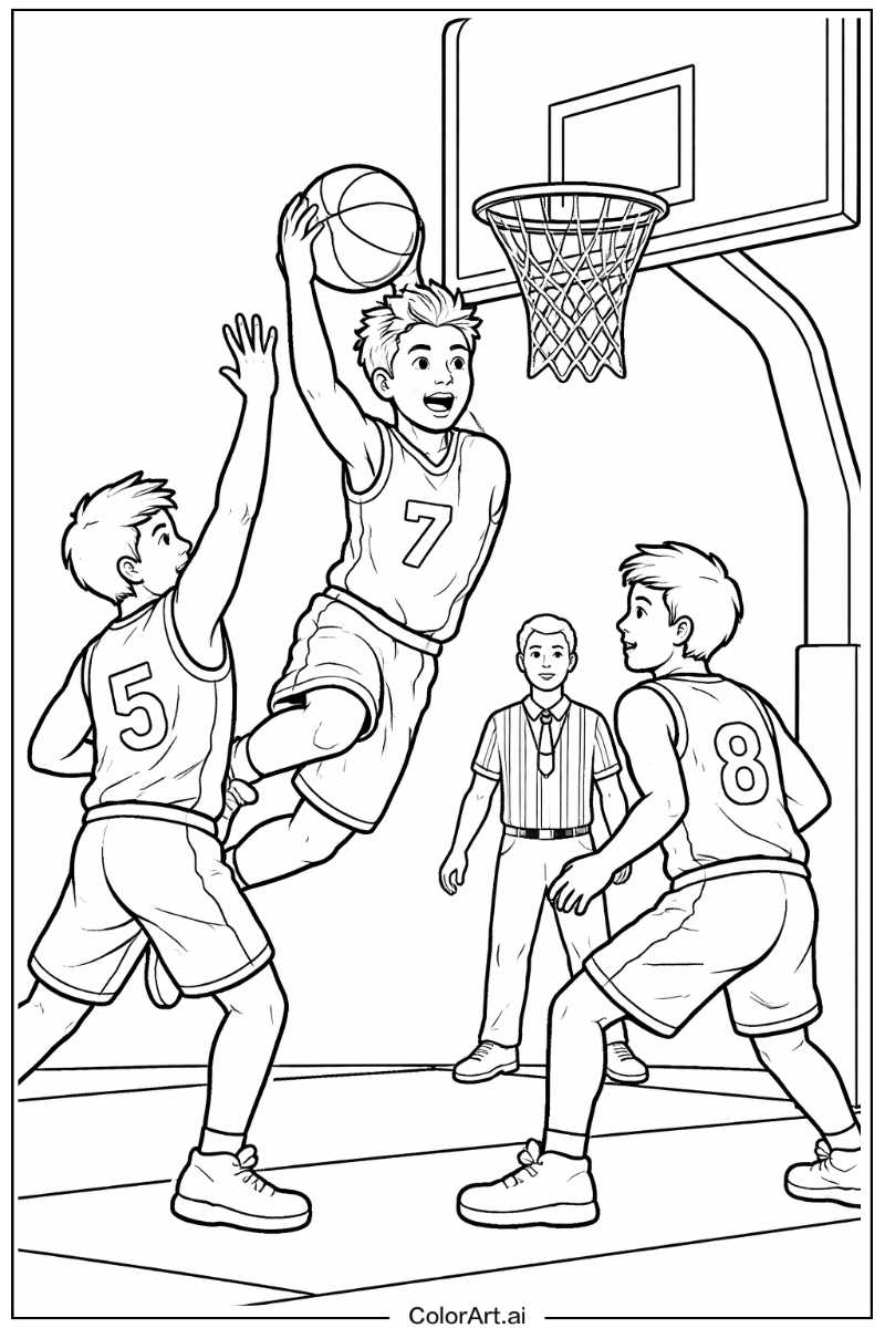 Official basketball Basketball Design 2