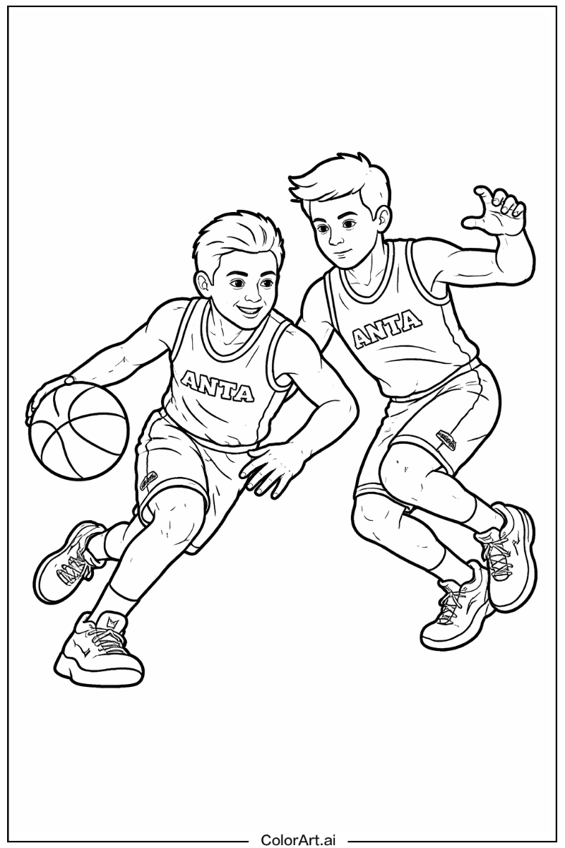 Anta basketball Basketball Scene 2