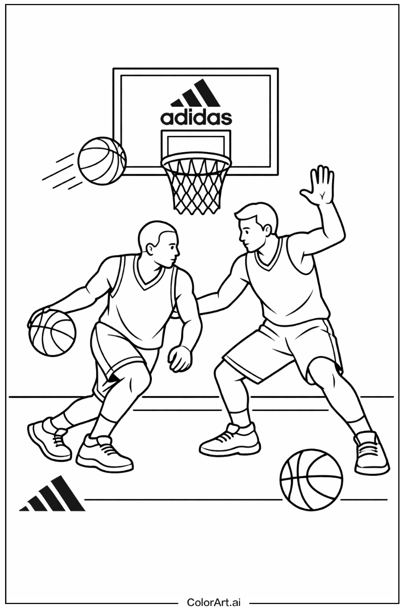Adidas basketball Basketball Scene