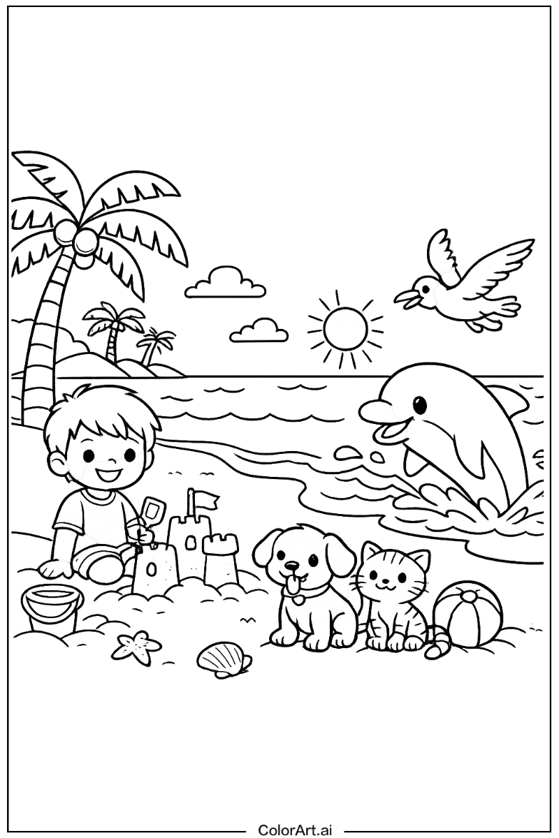 Beach with Friends 2