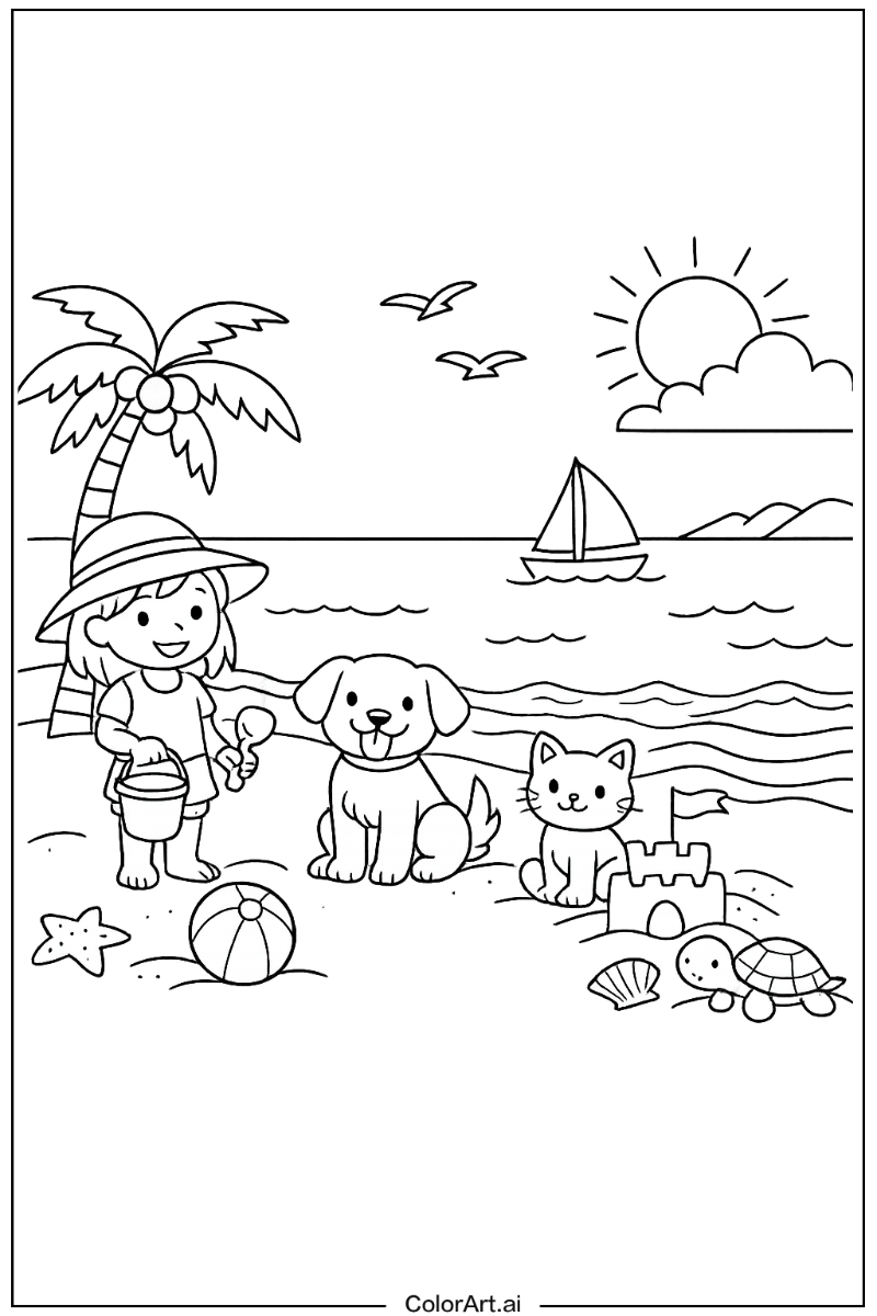 Beach with Friends 6