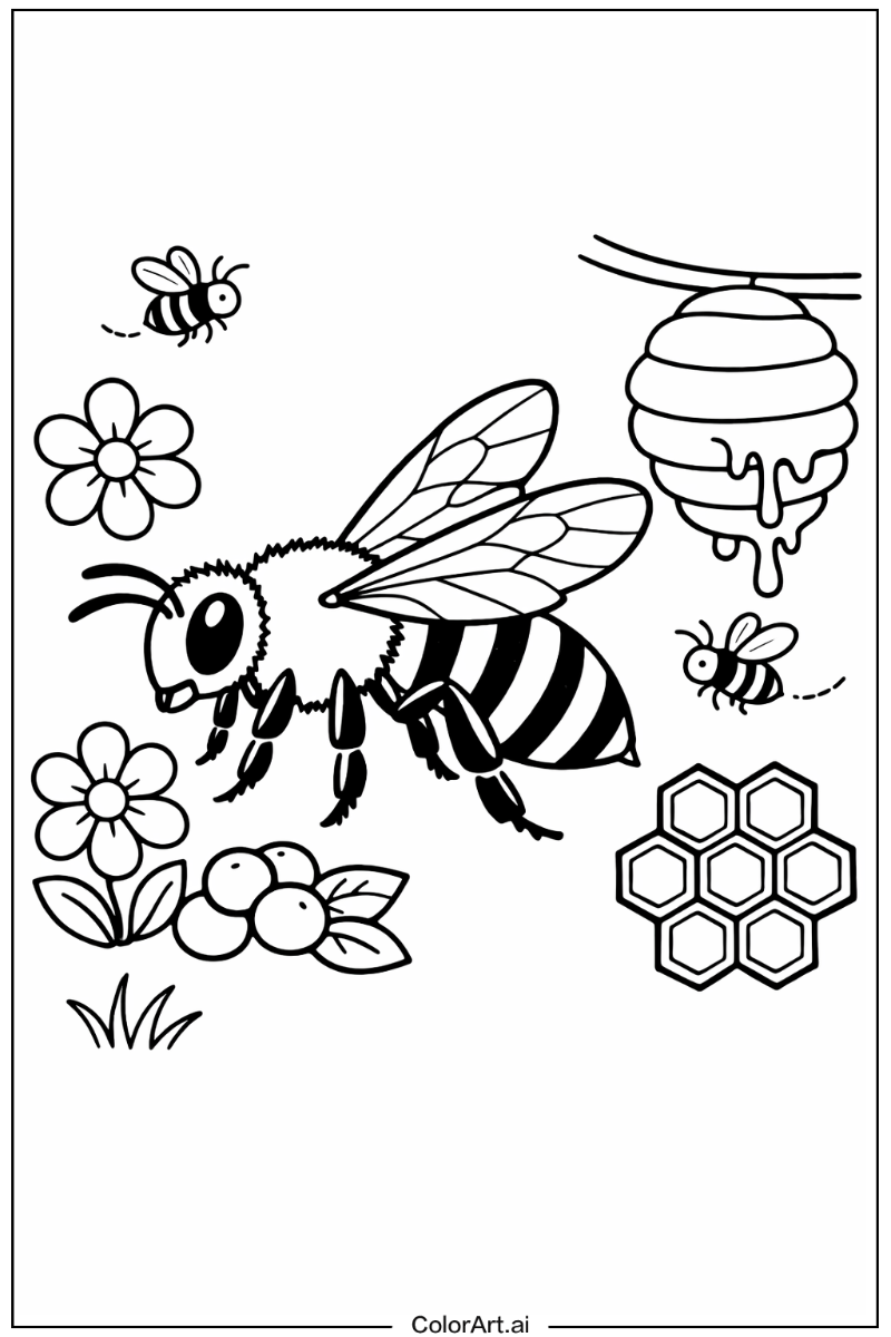 Africanized honey bee Bee Scene