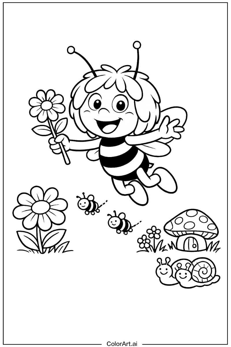 Maya the bee Bee Design