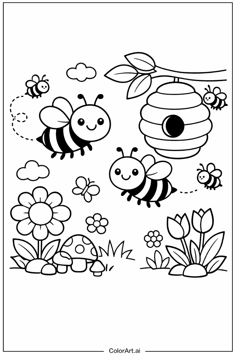 Bee Bee Scene 2