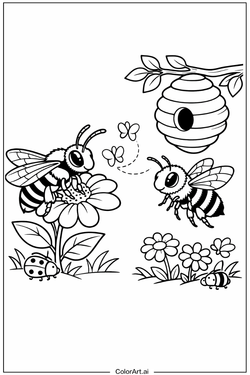 Cuckoo bee Bee Design 2