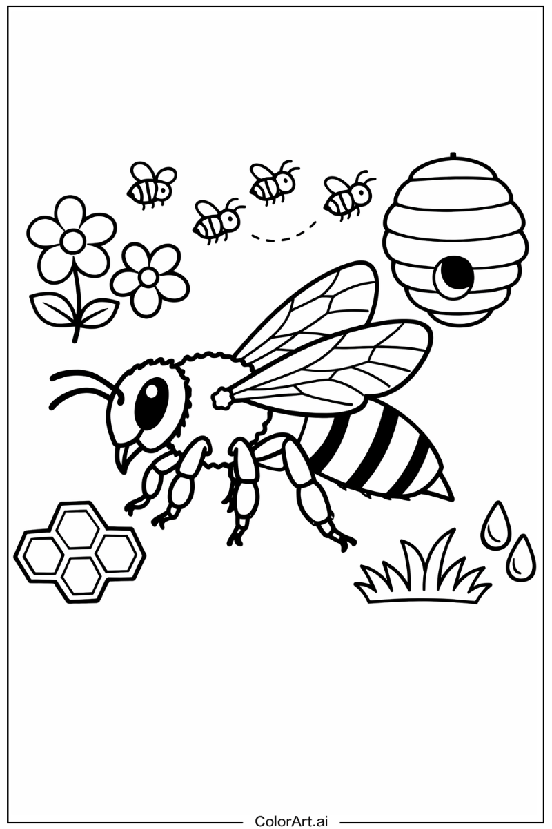 Africanized honey bee Bee Scene 2