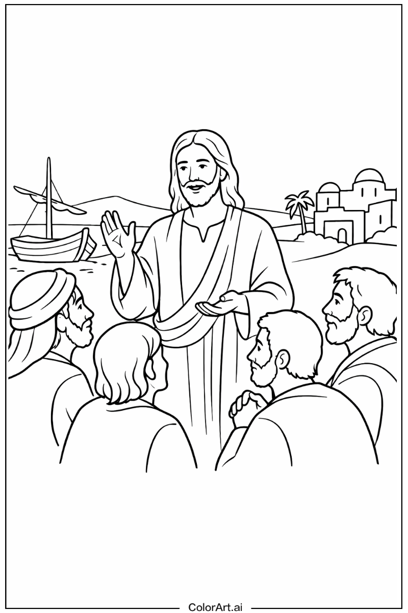 Disciple Bibile Scene