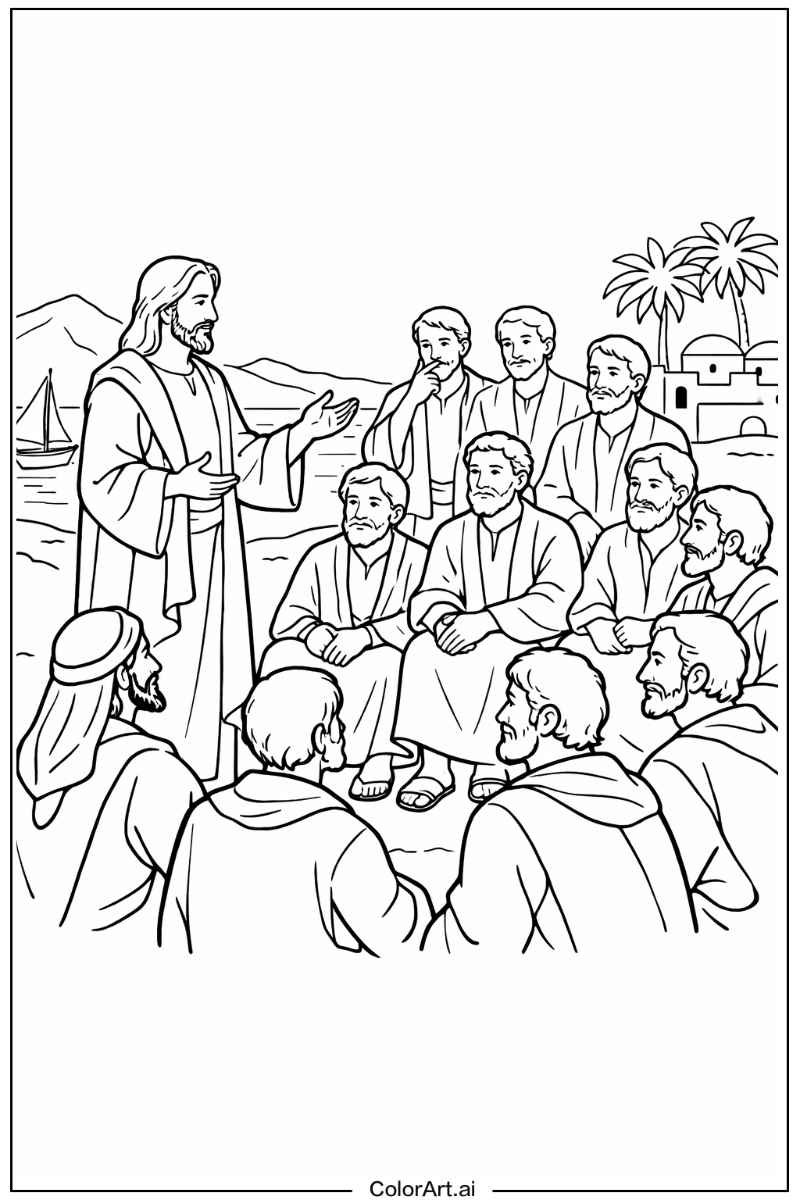 Bibile with Apostle Theme