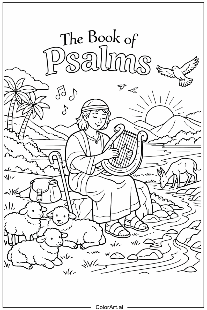 Psalms Bibile Scene 2