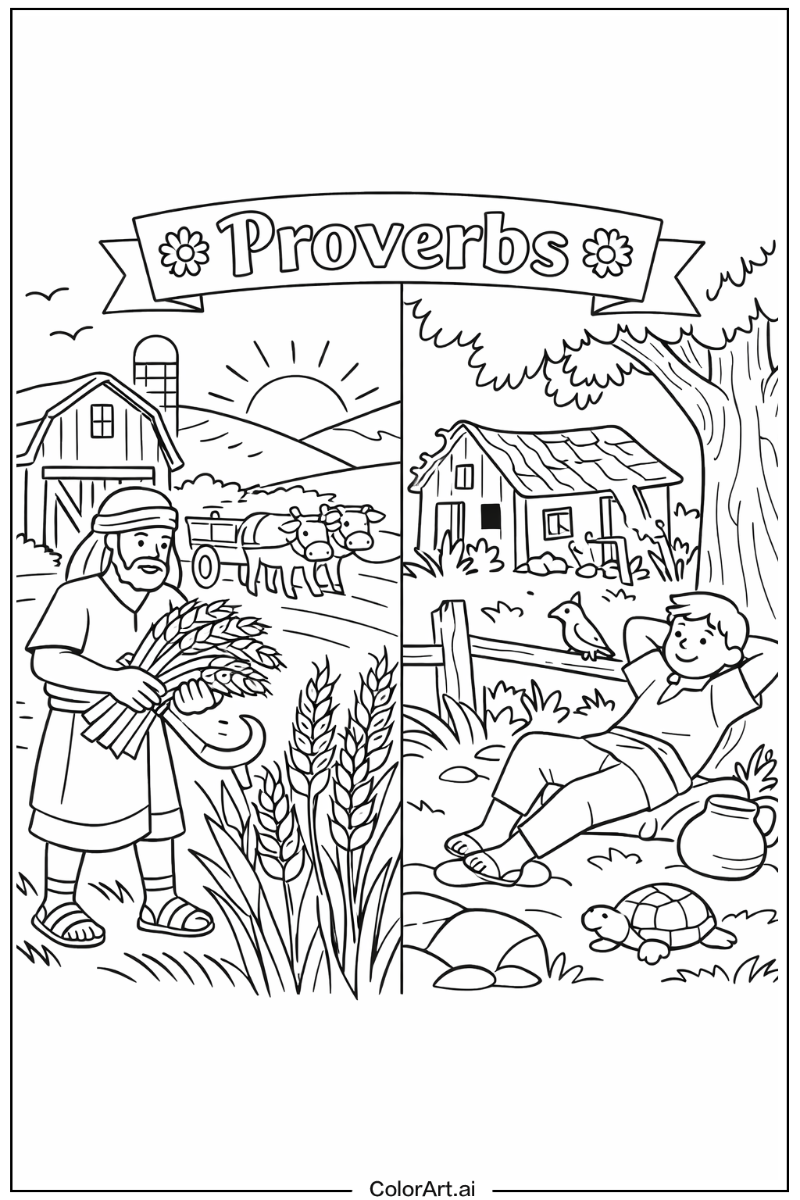 Bibile with Proverbs Theme 2