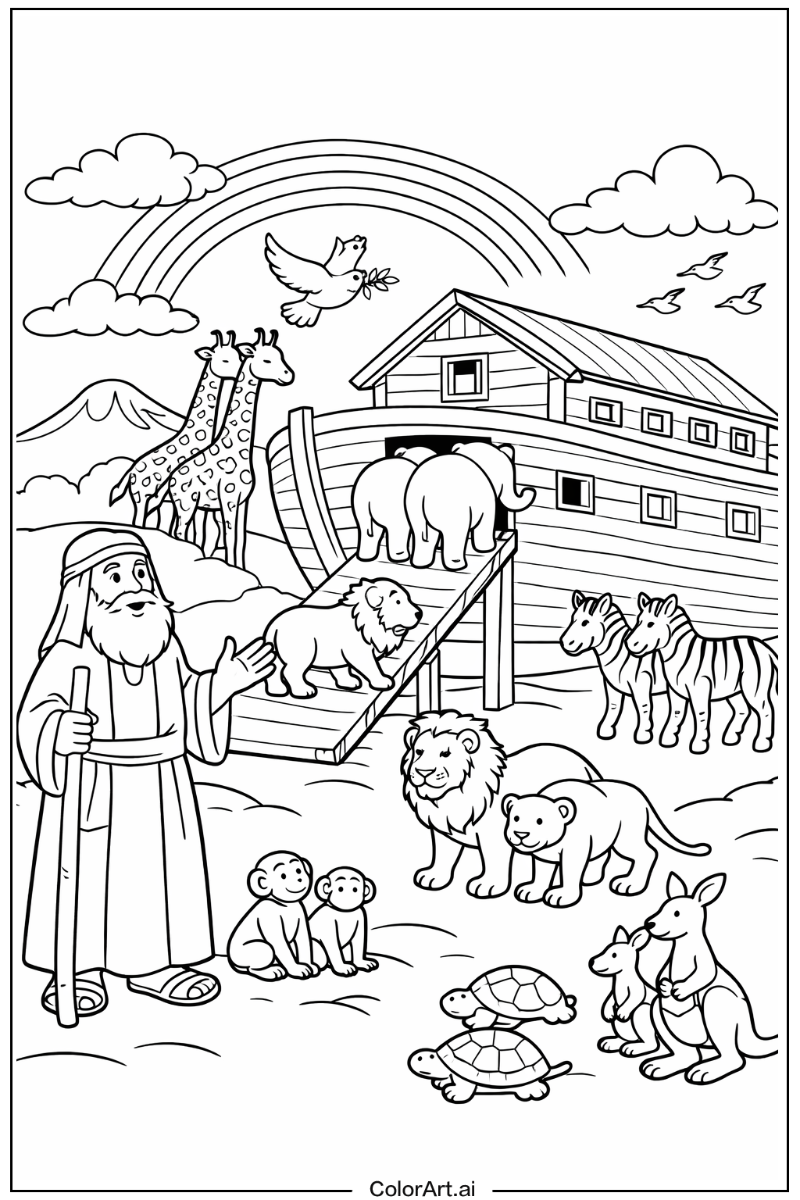 Old testament Bibile Scene