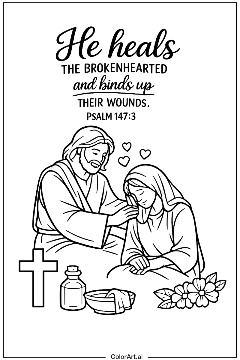 Bible verse with Verse about healing Theme