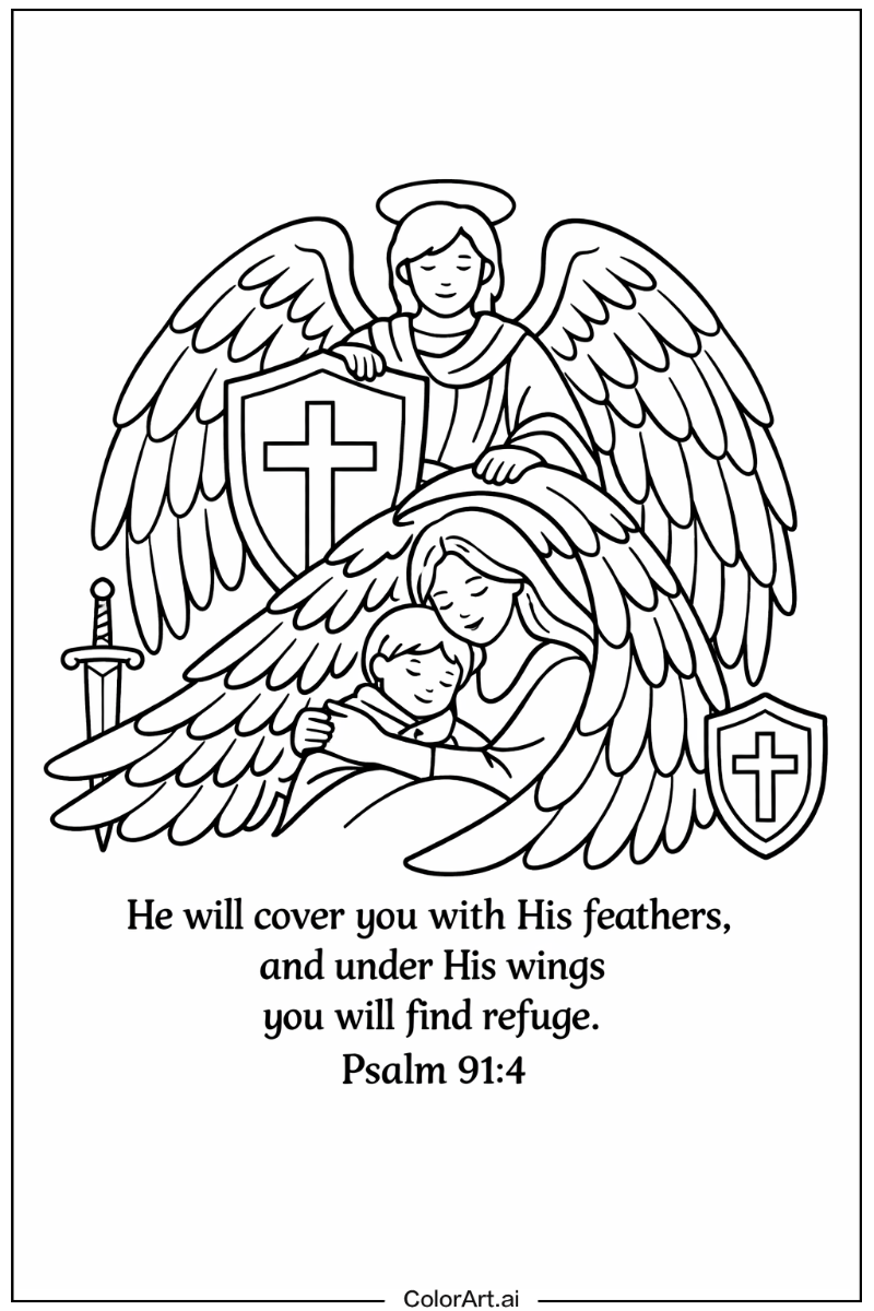 Verse about protection Bible verse Design