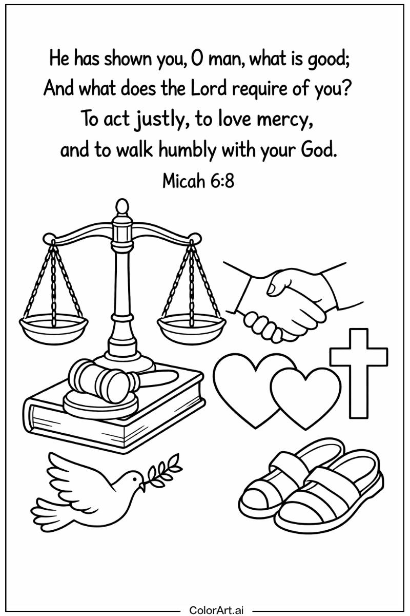 Verse about justice Bible verse Design