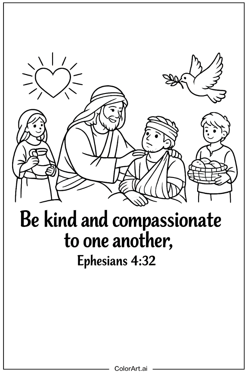 Bible verse with Verse about compassion Theme
