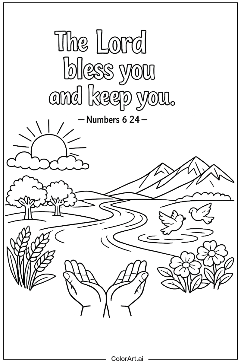 Verse about blessing Bible verse Design
