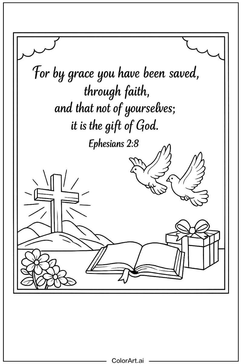 Verse about grace Bible verse Design 2