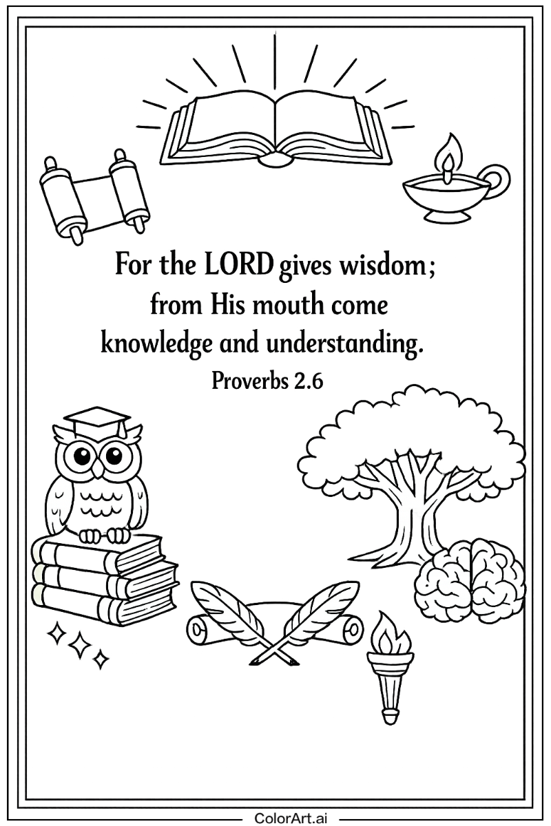 Bible verse with Verse about wisdom Theme 2