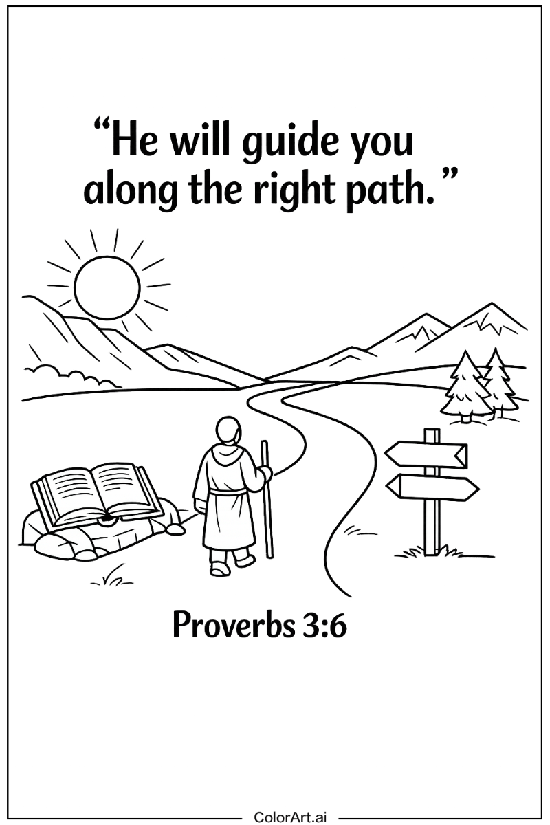 Verse about guidance Bible verse Design 2