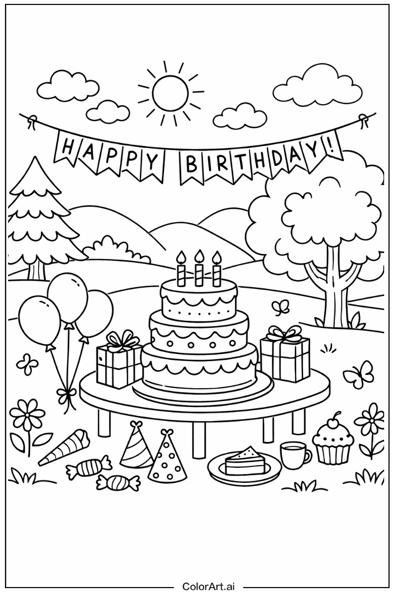 birthday in Nature 3