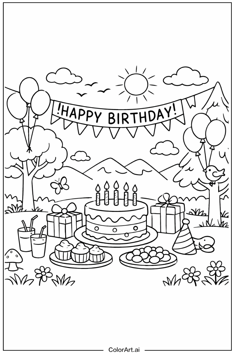 birthday in Nature 4