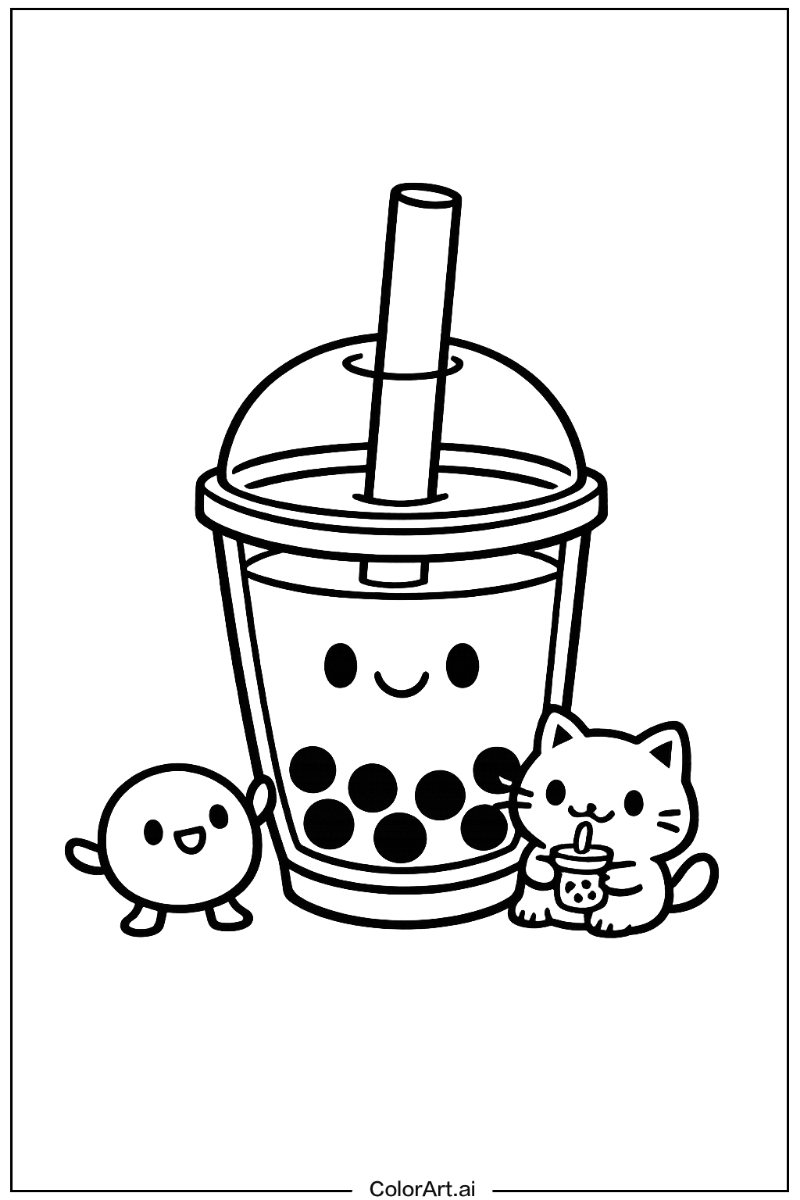 boba tea with Friends 4