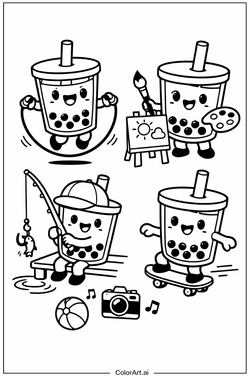 boba tea Having Fun 4