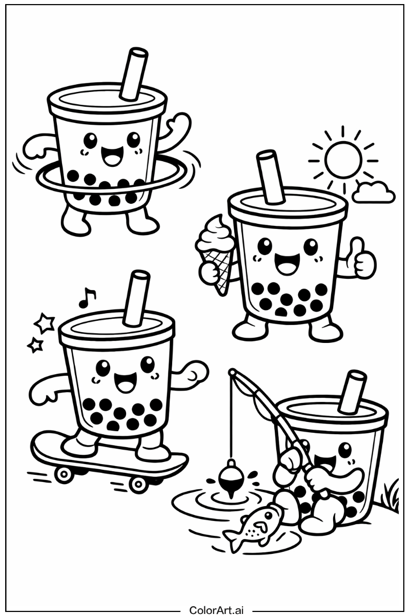 boba tea Having Fun 1