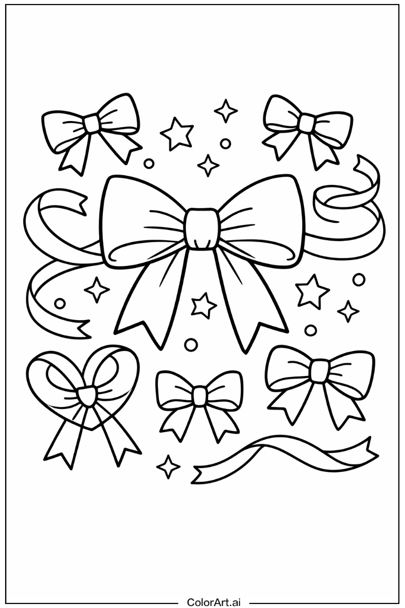 Bow with Ribbon bow Theme