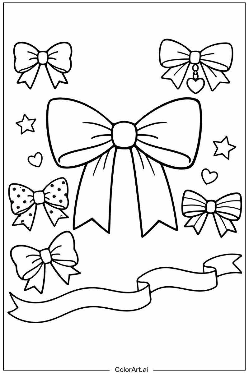 Fabric bow Bow Design