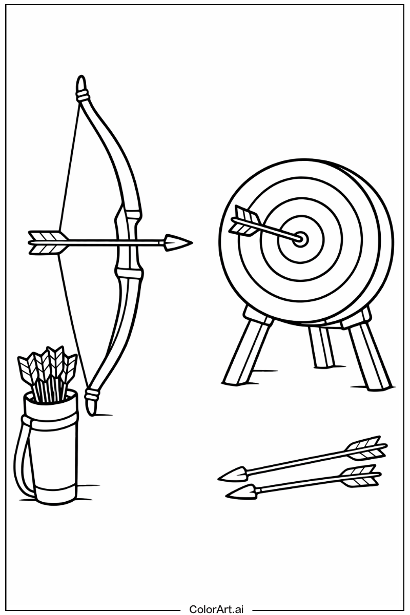 Bow with Bow line art Theme