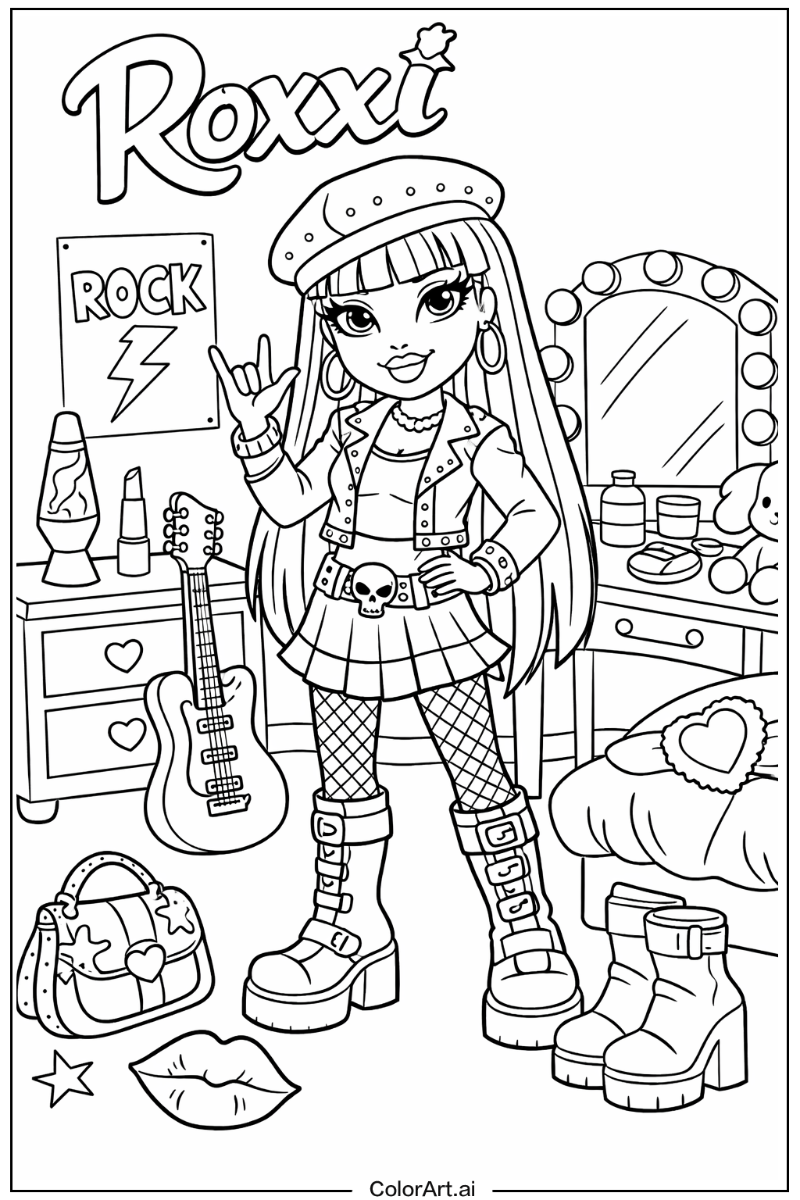 Bratz with Roxxi Theme