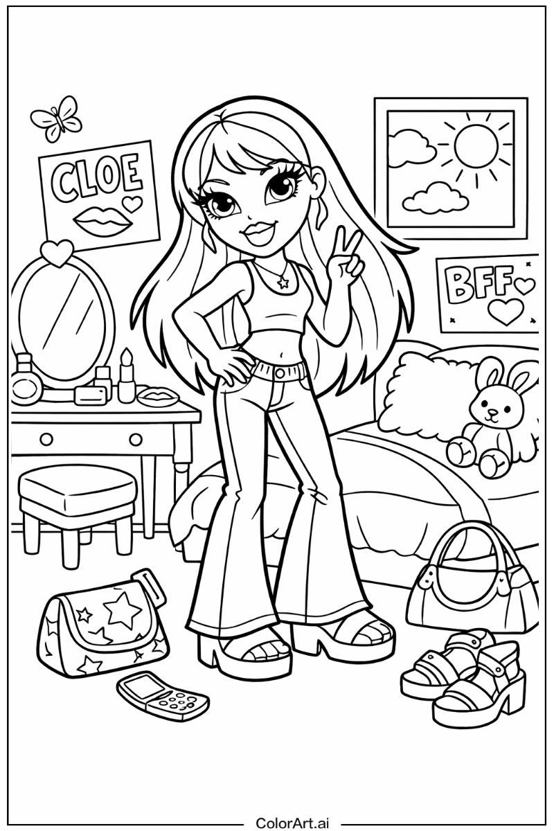 Bratz with Cloe Theme