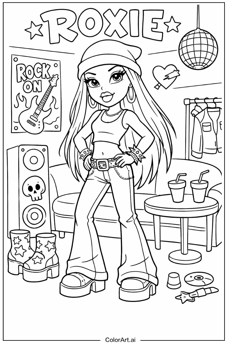 Bratz with Roxie Theme 2