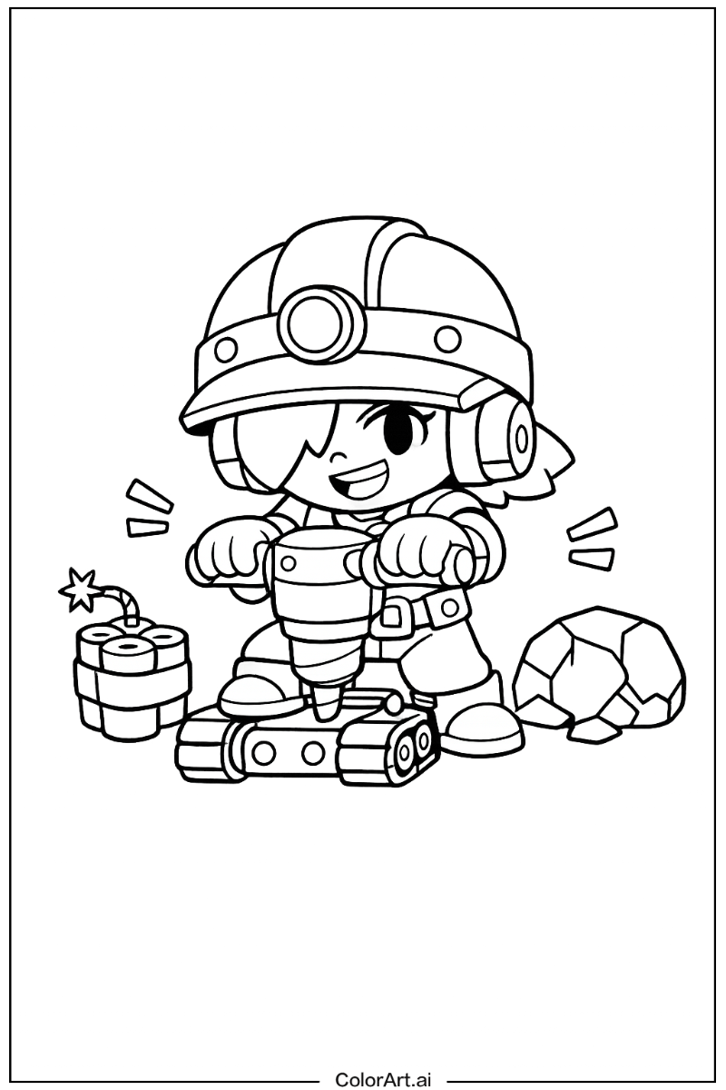 Jacky Brawl stars Design