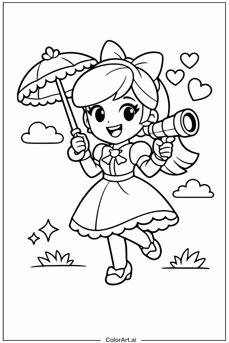 Piper Brawl stars Scene