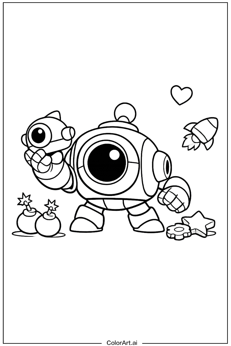 Nani Brawl stars Design