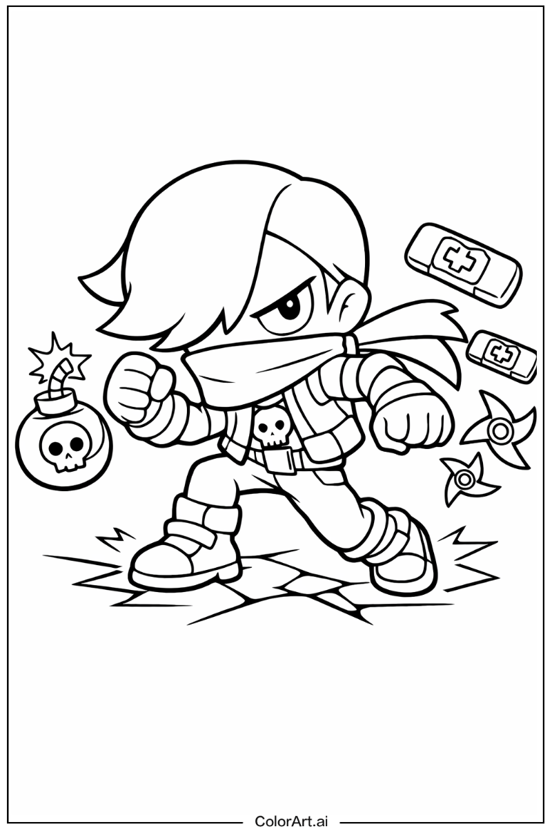 Edgar Brawl stars Scene