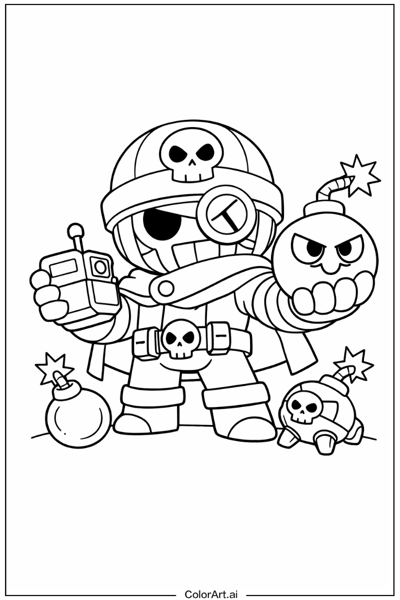 Grom Brawl stars Design