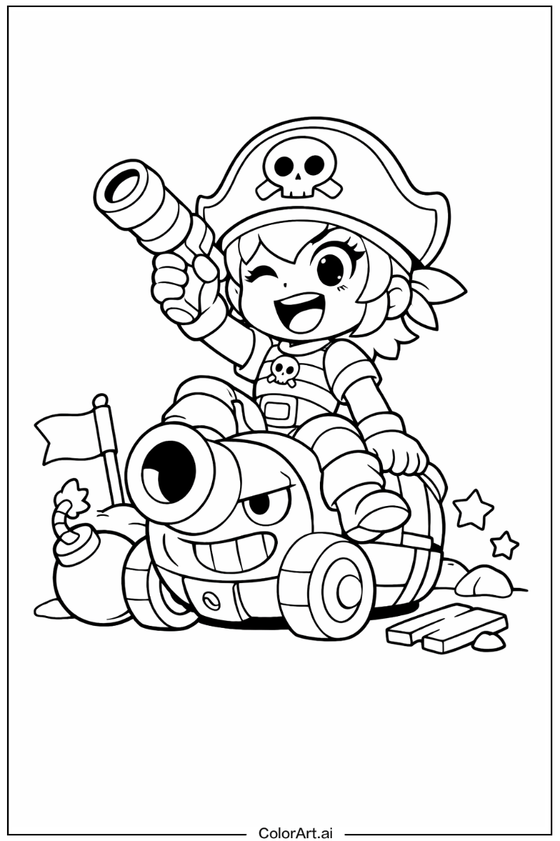 Bonnie Brawl stars Scene