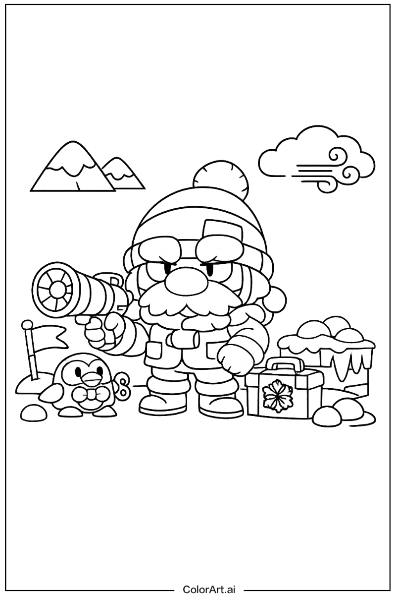 Brawl stars with Gale Theme