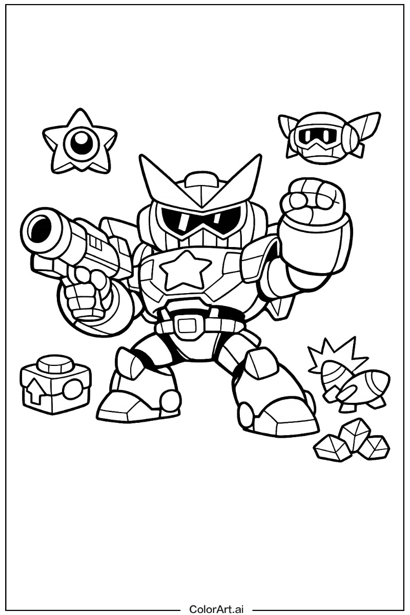 Surge Brawl stars Design