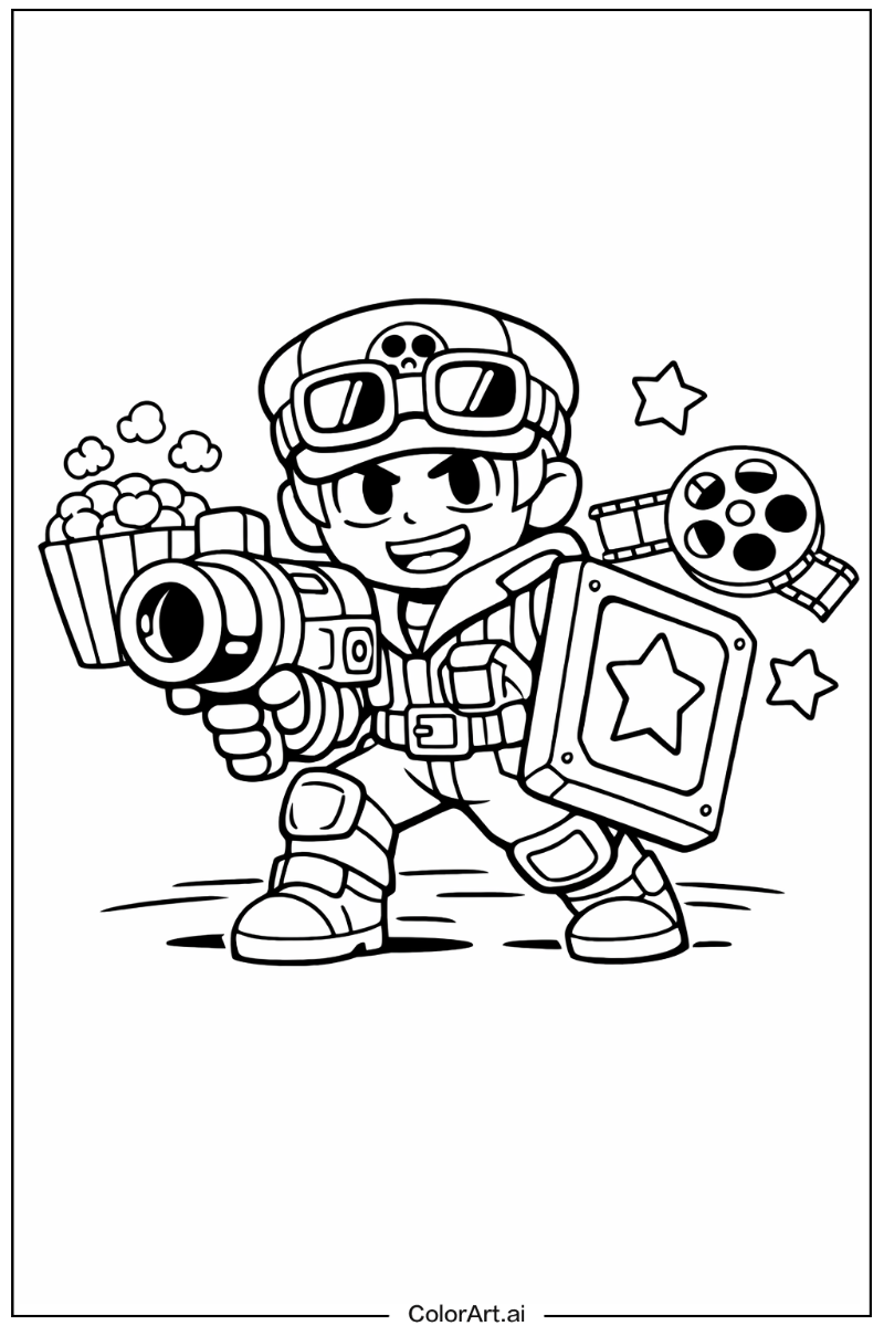 Buster Brawl stars Scene