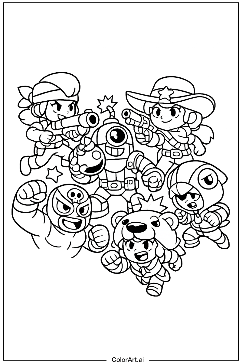 Rt Brawl stars Scene