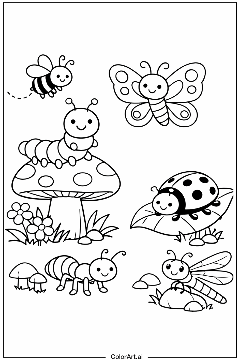 Bug with Insect Theme