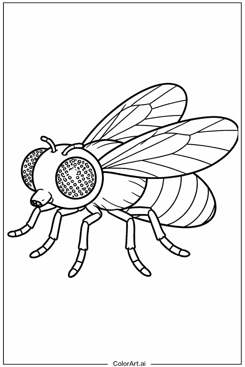 Housefly Bug Design