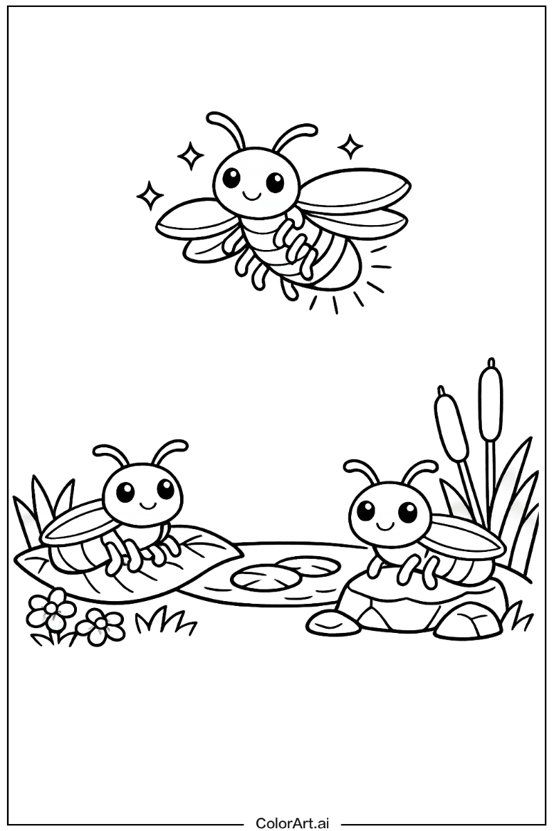 Firefly Bug Scene